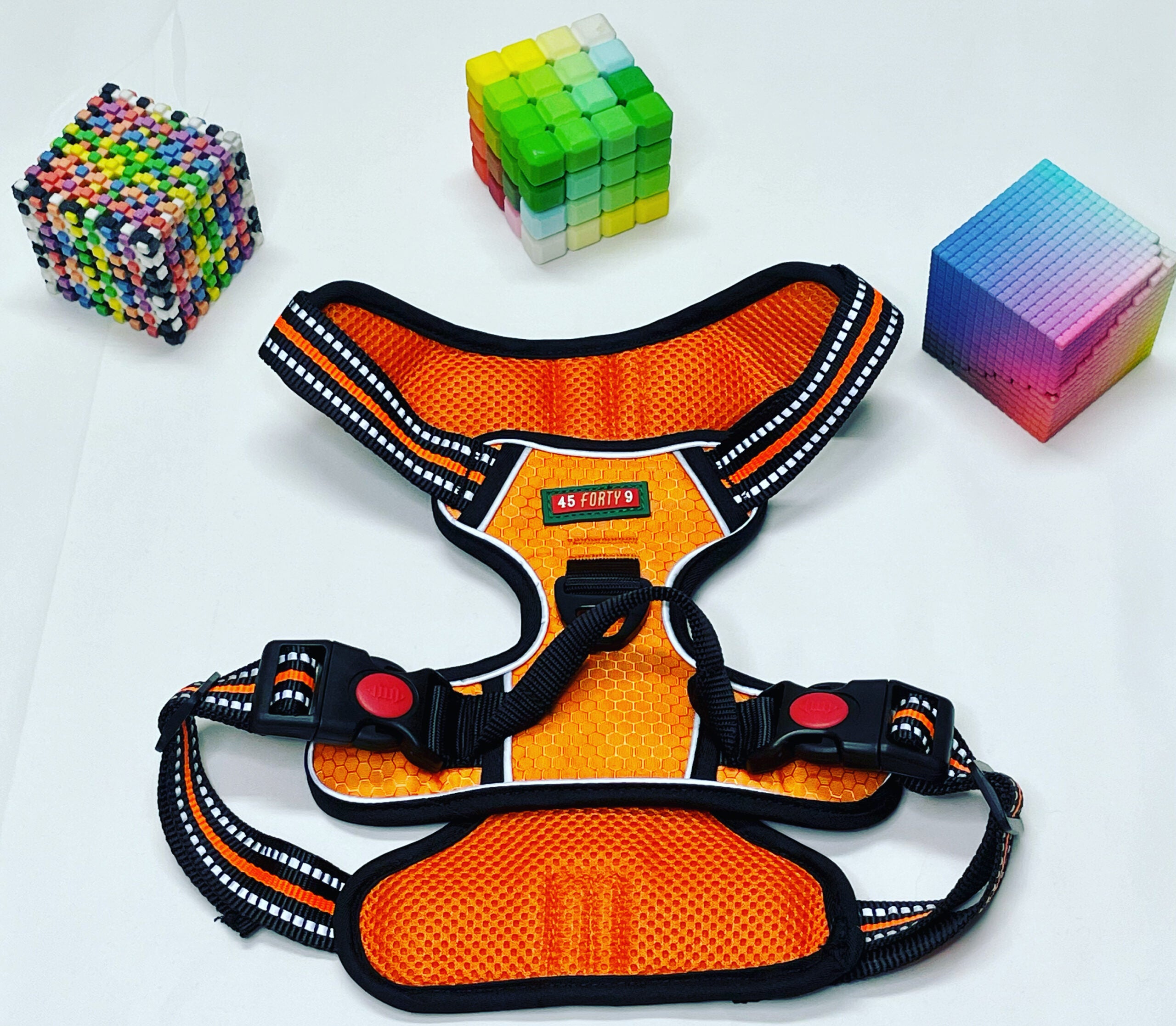 Orange Reflective Harness