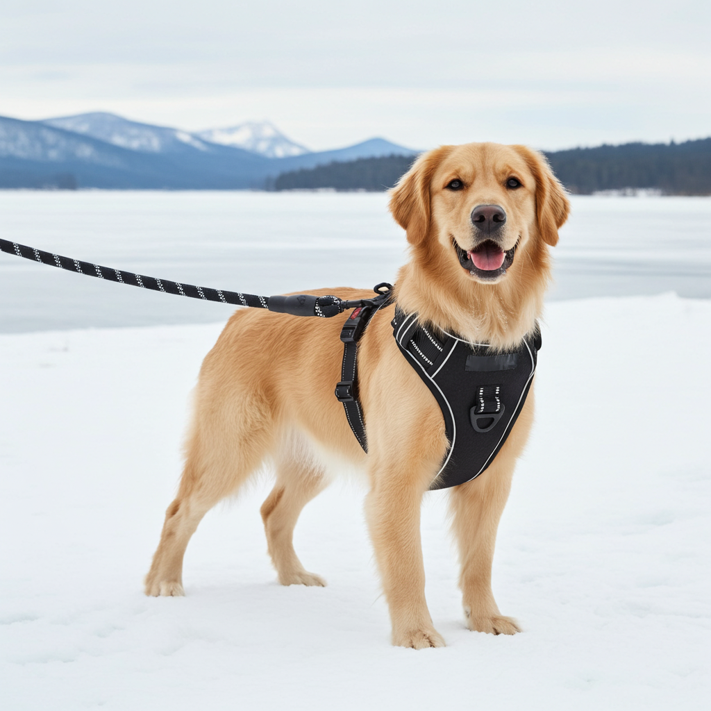 Black Reflective Harness