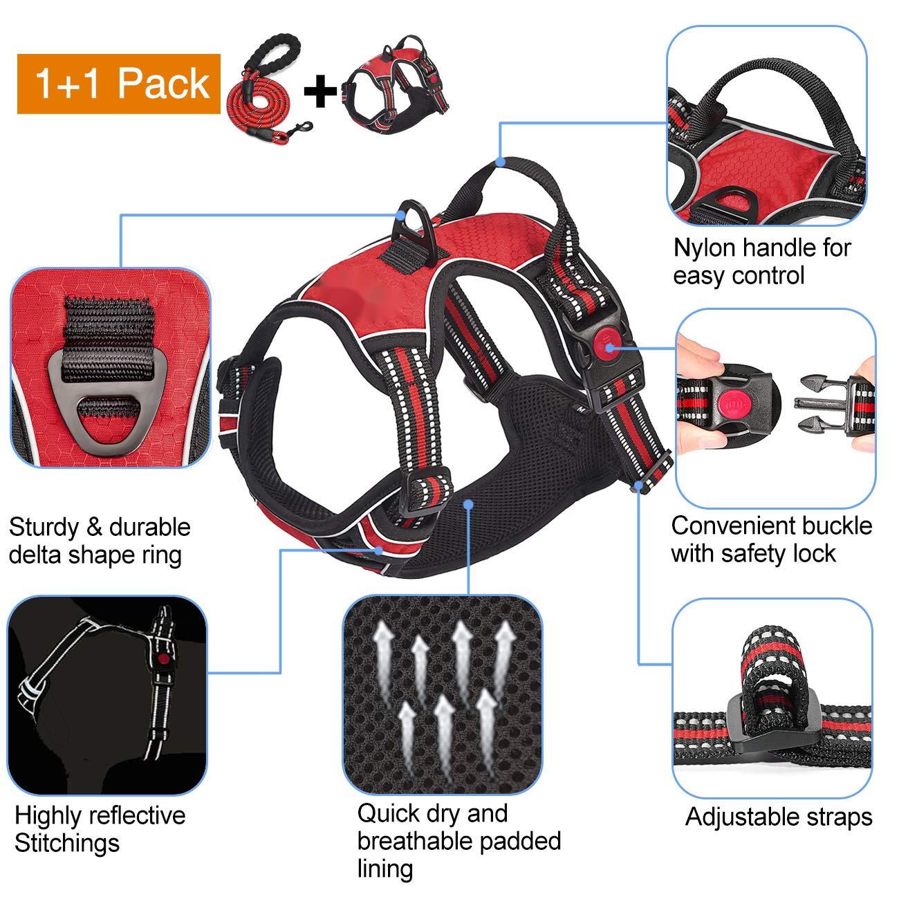 Red Reflective Harness
